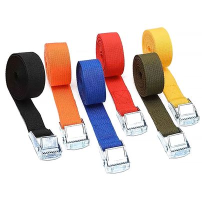 2.5cm Elastic Hook And Loo Metal Buckle Polyester Heavy Duty Elastic Loop Fastener