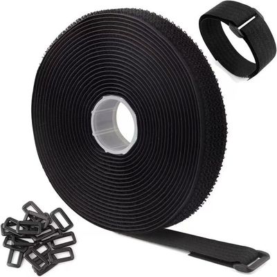 Space Saving Hook And Loop Wire Ties Reusable Adjustable For School Or Office