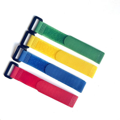 Colorful Non Slip Hook And Loop Wire Wrap Convenient Quick Installation Without Additional Tools