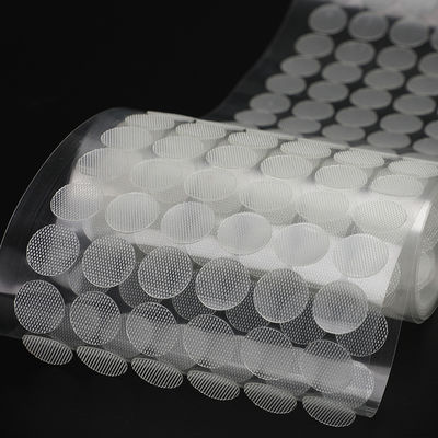 Transparent Adhesive Hook And Loop Nylon Hook And Loop Dot Heat Resistance