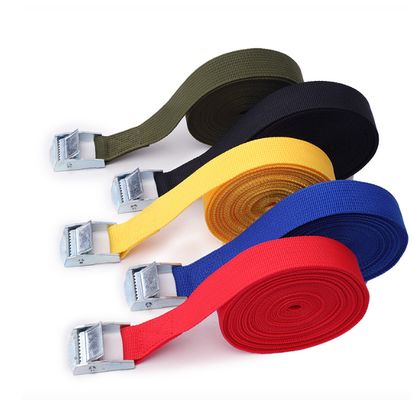 2.5cm Elastic Hook And Loo Metal Buckle Polyester Heavy Duty Elastic Loop Fastener
