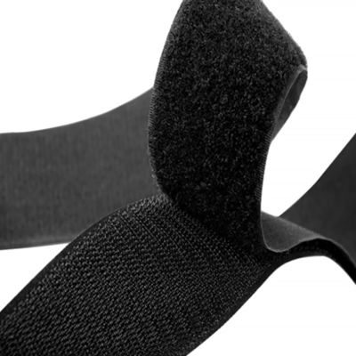 Black And White Sewing Hook And Loop Glue Free Sew On Hook And Loop For Clothing Luggage