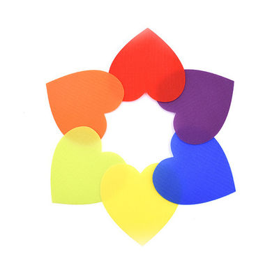 Irregular Shaped Adhesive Hook And Loop Children Positioning Marking Hook And Loop Stickers Stickers