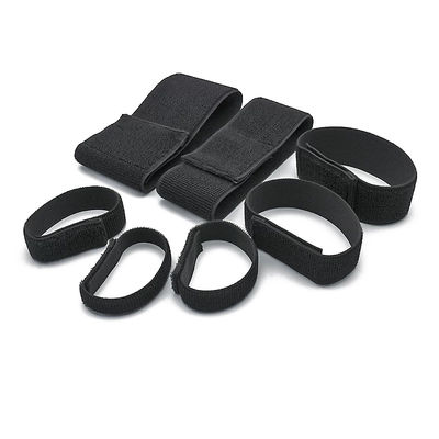 Non Fuzz Elastic Hook And Loop Nylon 180mm Sewing Hook And Loop Scratch Resistant