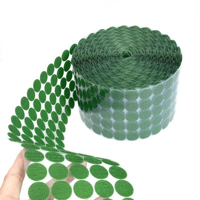 Colorful Circular Adhesive Hook And Loop Traceless Hook And Loop Tape For Quiet Books