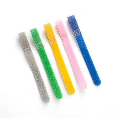 Anti Loss P Shaped Wire Management Tape Nylon Color Heat Resistant And Self Adhesive